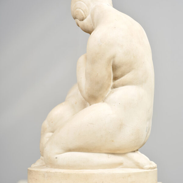 “Tendresse”, stone sculpture, Émile Just Bachelet (1892-1981), circa 1930, view 3