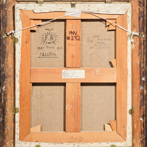 « Paludia », huile sur toile, Eugène Berman (1899-1972), 1967-1968, vue 4