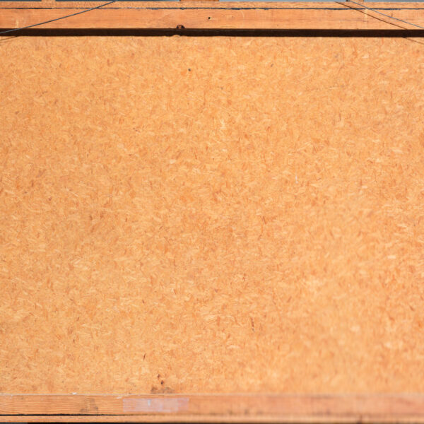 « Présence », huile et sable sur panneau, Jean Piaubert (1900-2002), 1965, vue 3