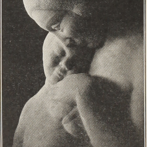 “Tendresse”, stone sculpture, Émile Just Bachelet (1892-1981), circa 1930, view 6