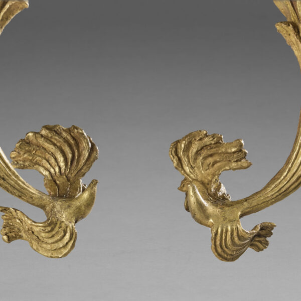 Paire d’appliques aux colombes en bronze patiné, Sylva Bernt (1910-1995), vers 1950, vue 3