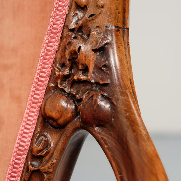 “Les Tomates” high-back armchair, Louis Majorelle (1859-1926), circa 1904, view 9