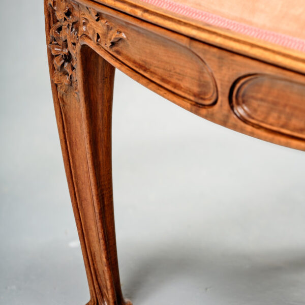 “Les Tomates” high-back armchair, Louis Majorelle (1859-1926), circa 1904, view 7
