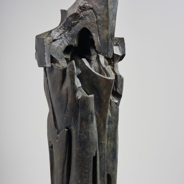 « Composition abstraite » en bronze, Georges Violet (1900-1977), fonte Susse, 1963, vue 2
