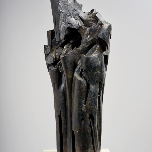« Composition abstraite » en bronze, Georges Violet (1900-1977), fonte Susse, 1963, vue 4