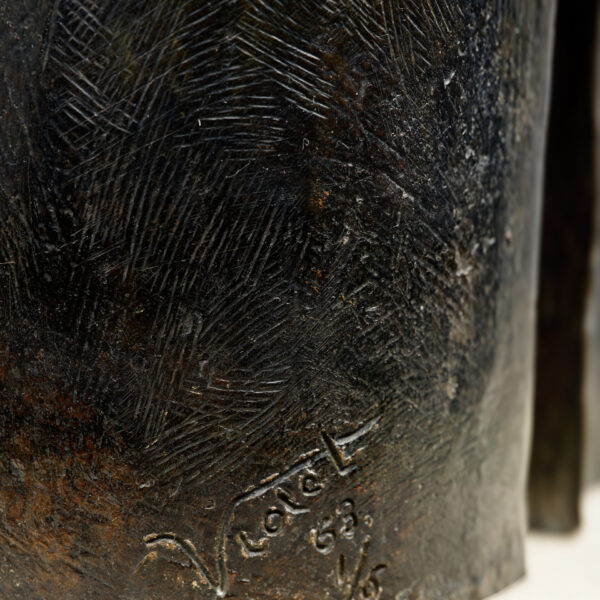 « Composition abstraite » en bronze, Georges Violet (1900-1977), fonte Susse, 1963, vue 6