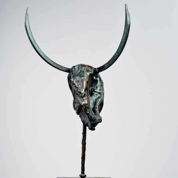 Sculpture en bronze patiné, pièce unique, Joël Roux (né en 1948), 2006, vue 2