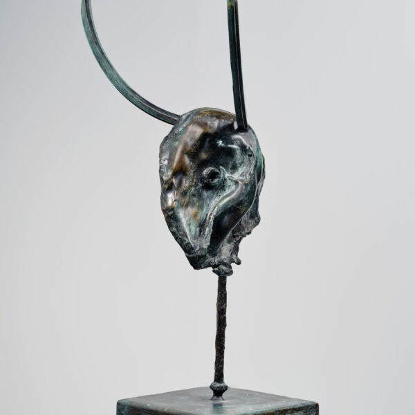 Sculpture en bronze patiné, pièce unique, Joël Roux (né en 1948), 2006, vue 3