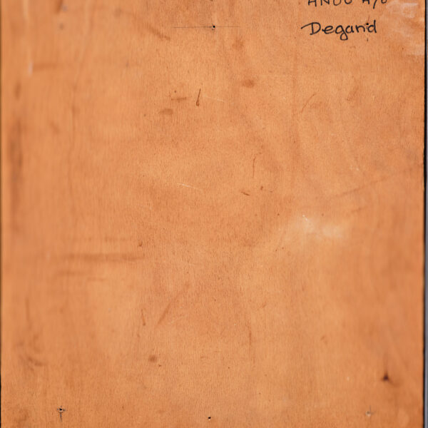 Midaform « Anou » en acier et bois peint, Michel Degand (1934-2021), 1978, vue 3