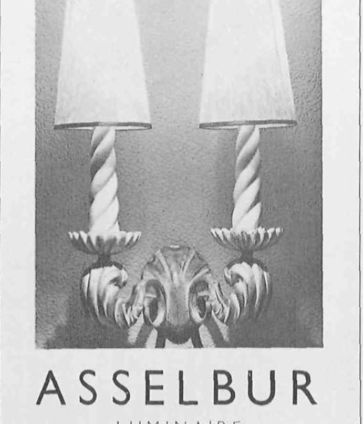 Paire d’appliques en bronze doré, Marcel Asselbur (1910-1964), vers 1950, vue 3