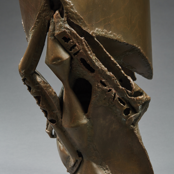 Sculpture abstraite en métal soudé, James Metcalf (1925-2012), vers 1960, vue 4