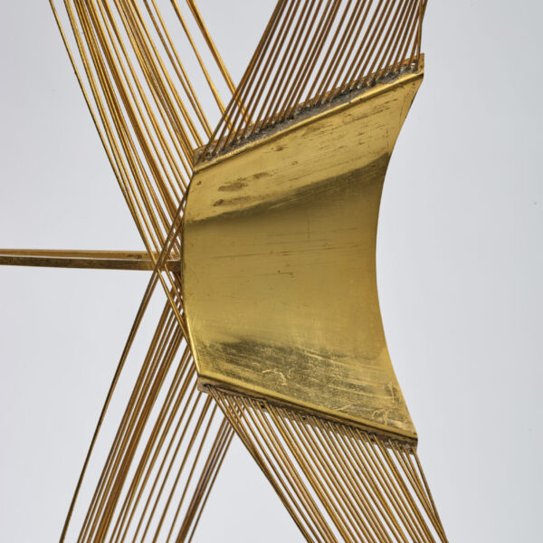 Sculpture en laiton pour Roger & Gallet, Janine Janet (1913-2000), 1966, vue 2
