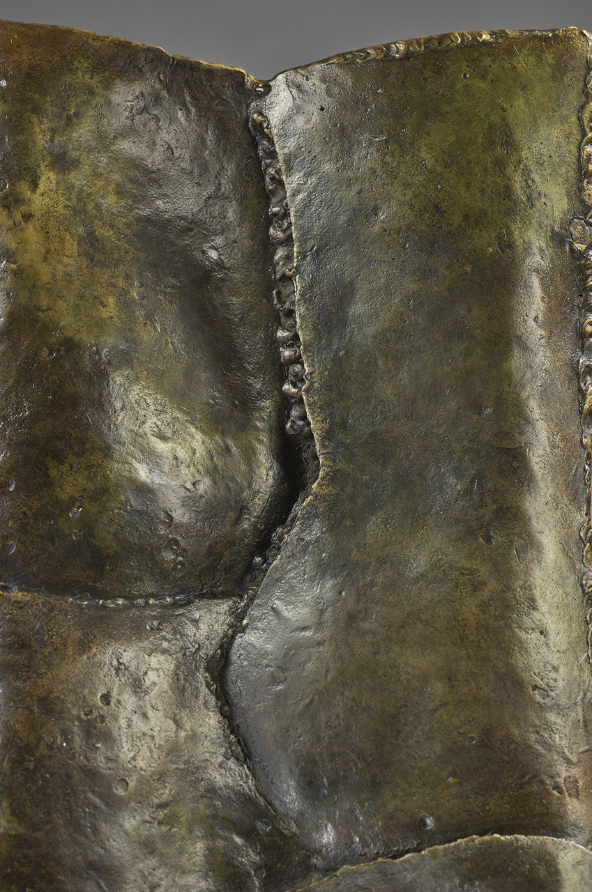 Sergio Storel Petit Totem bronze 1962 épreuve d’artiste 4/4 52 × 20 × 7 cm