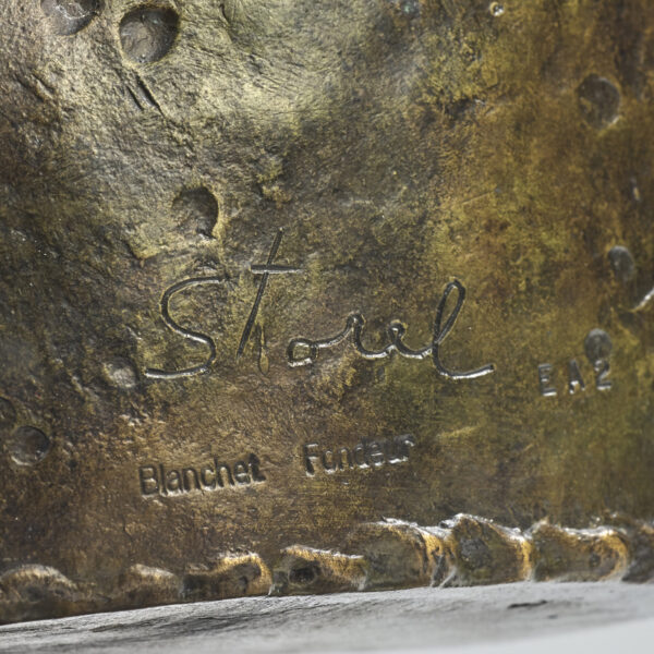 « Petit Totem » en bronze, Sergio Storel (1926-2017), 1962, vue 5