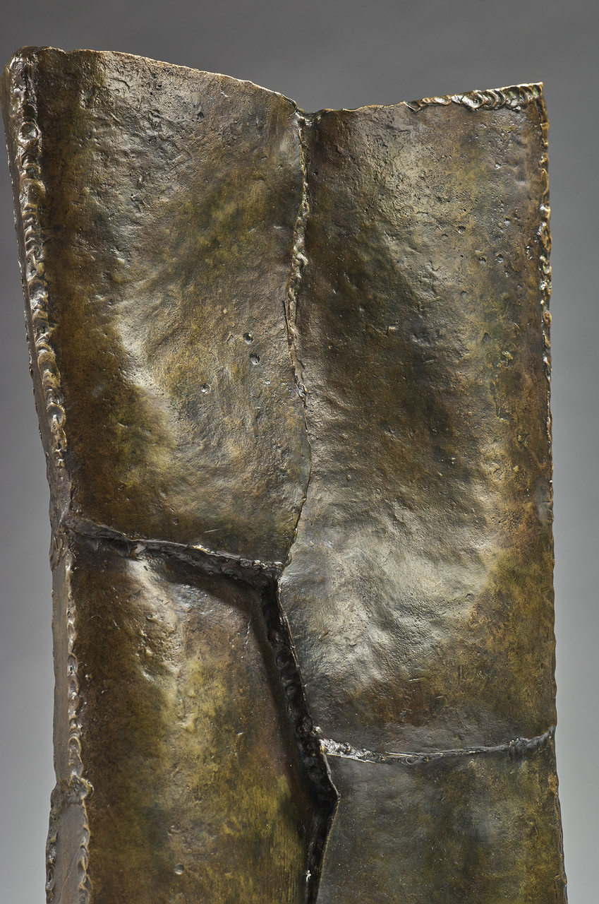 Sergio Storel Petit Totem bronze 1962 épreuve d’artiste 4/4 52 × 20 × 7 cm