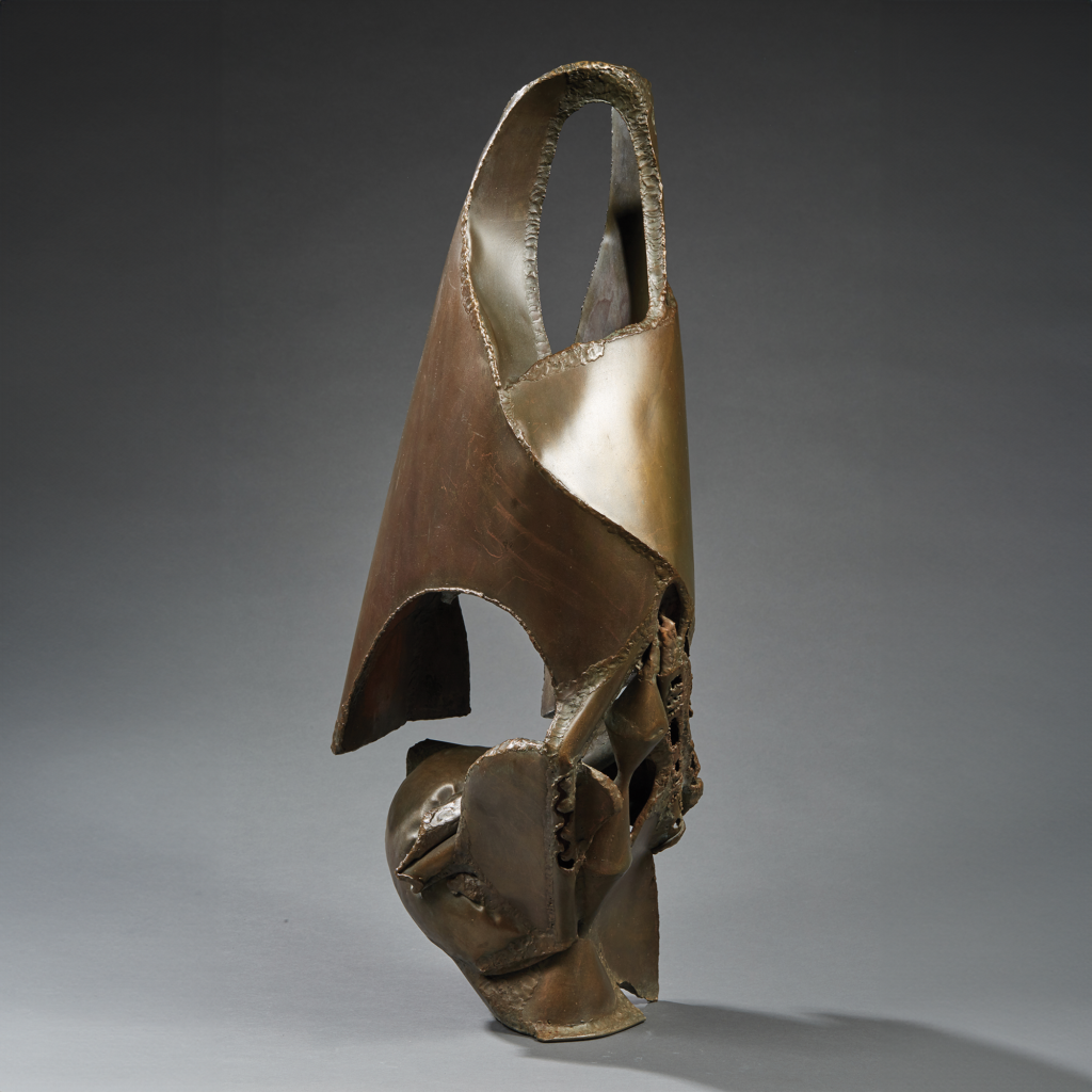 Sculpture abstraite en métal soudé, James Metcalf (1925-2012), vers 1960