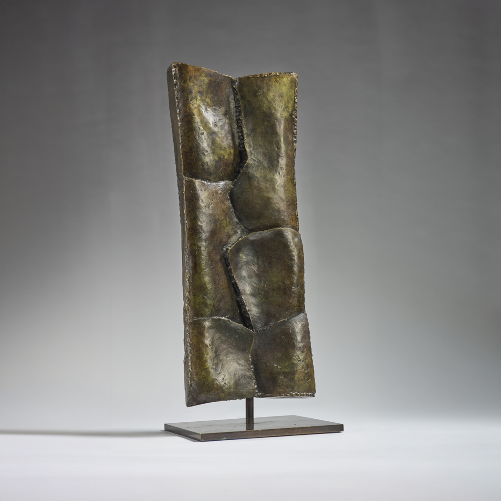 « Petit Totem » en bronze, Sergio Storel (1926-2017), 1962