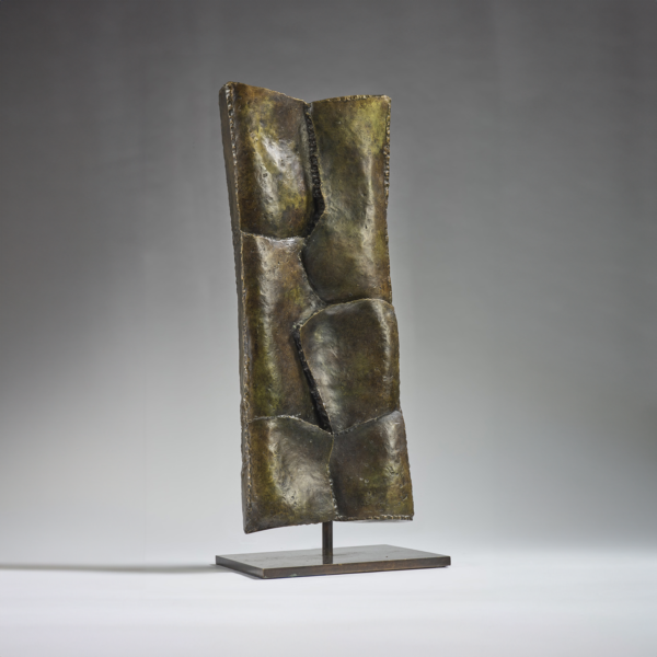 Sergio Storel Petit Totem bronze 1962 épreuve d’artiste 4/4 52 × 20 × 7 cm