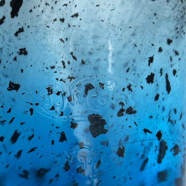 Vase en verre à inclusions bleues, Paul Nicolas (1875-1952), Nancy, vers 1930, vue 6