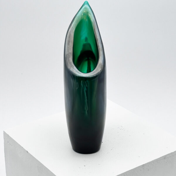 “Anse Volante” vase in iridescent glass, Giorgio Ferro (b. 1931) for A.V.E.M., circa 1950, view 4