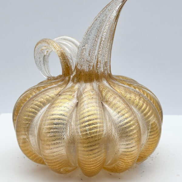 “Cordonato oro” vase in blown glass, Ercole Barovier (1889-1974) for Barovier & Toso, circa 1952, view 5