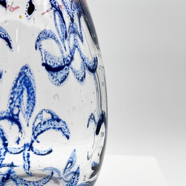 Vase « Unica » en cristal à fleurs de lys, A.D. Copier (1901-1991) pour Leerdam, vers 1949, vue 2