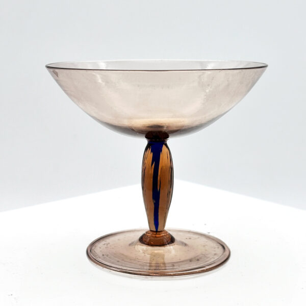 Service de verres et carafes en verre rose, Carlo Scarpa (1906-1978) pour MVM Cappellin, vue 10