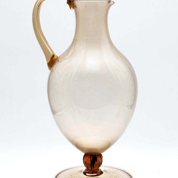 Service de verres et carafes en verre rose, Carlo Scarpa (1906-1978) pour MVM Cappellin, vue 8