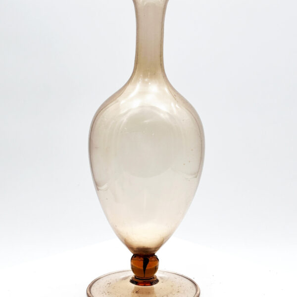 Service de verres et carafes en verre rose, Carlo Scarpa (1906-1978) pour MVM Cappellin, vue 7