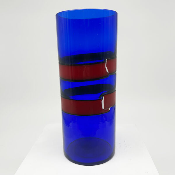 “A fasce orizzontali” tube vase, Fulvio Bianconi (1915-1996) for Venini, circa 1953, view 2