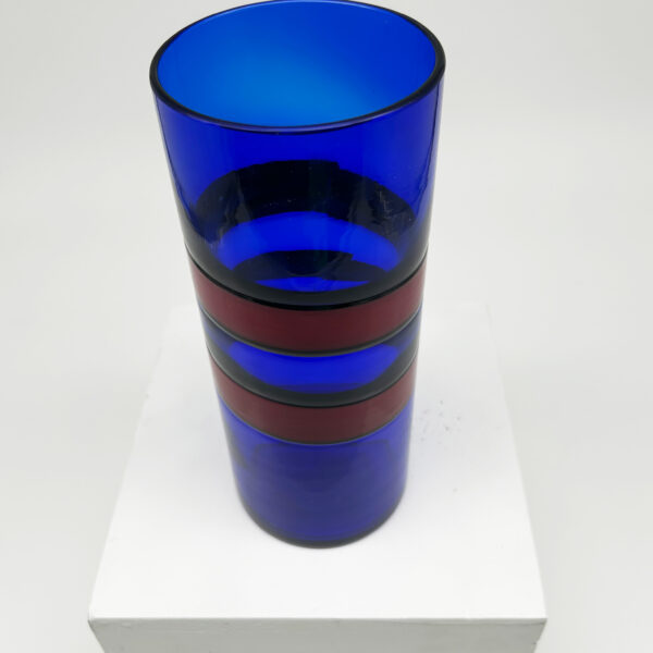 “A fasce orizzontali” tube vase, Fulvio Bianconi (1915-1996) for Venini, circa 1953, view 3
