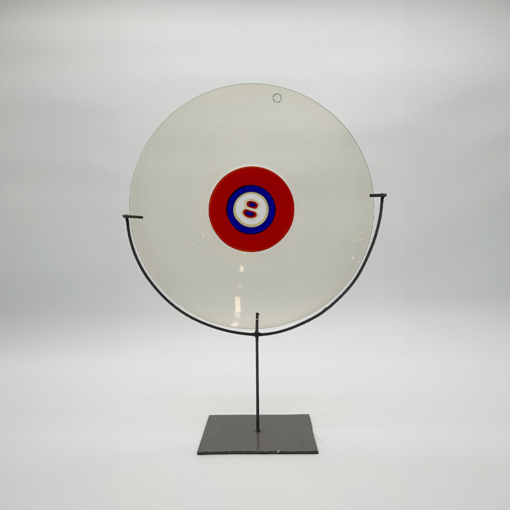 Plat sculpture « Occhio » 97/200, Tapio Wirkkala (1915-1985) pour Venini, vers 1991