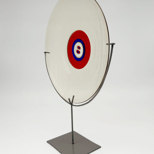 Plat sculpture « Occhio » 97/200, Tapio Wirkkala (1915-1985) pour Venini, vers 1991, vue 2