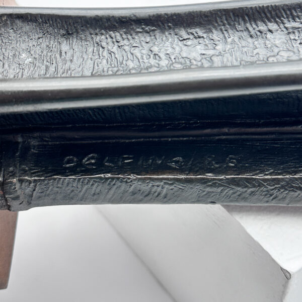 Sculpture « Le Mystère » en bronze à patine noire, Leonardo Delfino (1928-2022), 1986, vue 6