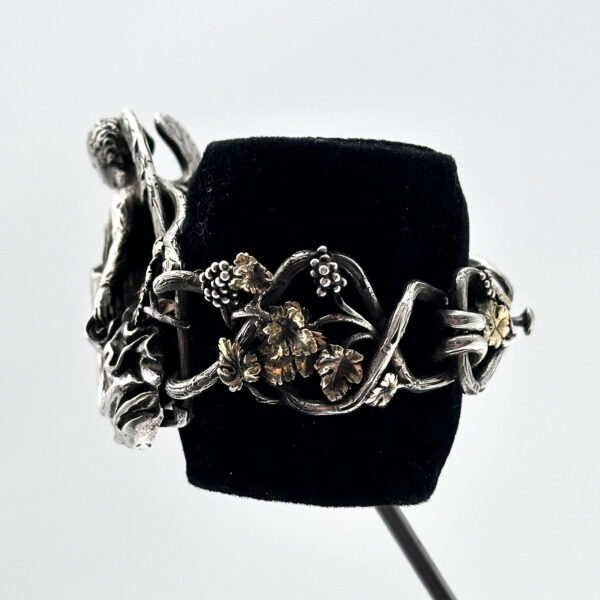 Bracelet néo-gothique en argent et vermeil, Charles-Louis Wagner et Frédéric-Jules Rudolphi, vers 1840, vue 6