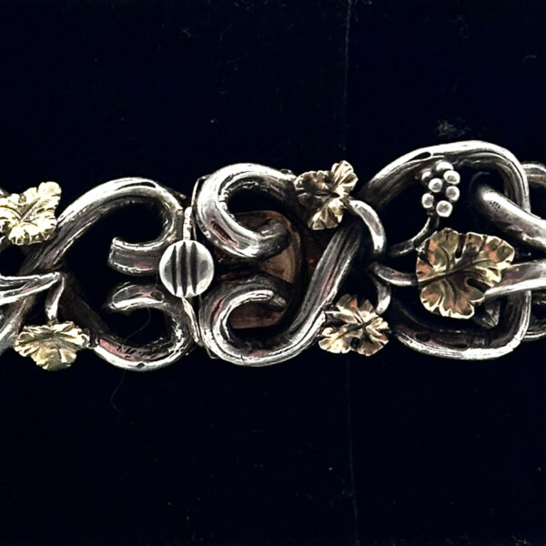 Bracelet néo-gothique en argent et vermeil, Charles-Louis Wagner et Frédéric-Jules Rudolphi, vers 1840, vue 7