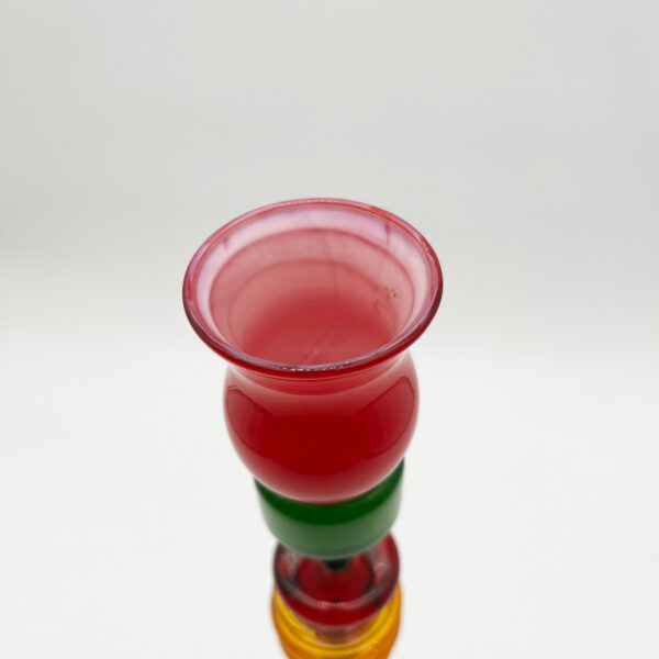 Vase-sculpture « Ananke », Ettore Sottsass (1917-2007) pour Memphis et Toso, vers 1986, vue 4