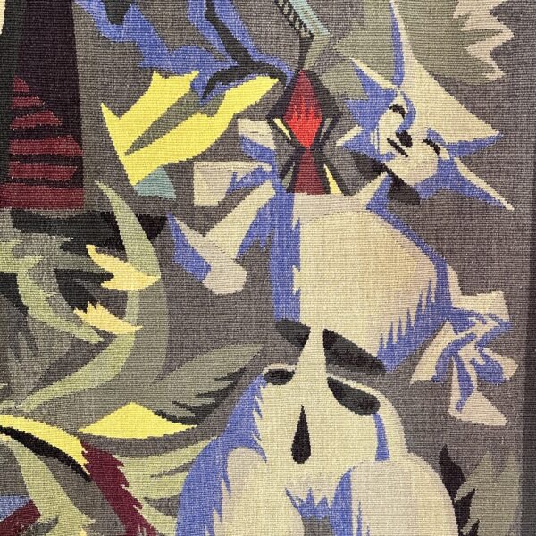 Tapisserie d’Aubusson « La Main magique », Lucien Coutaud (1904-1977), 1944, vue 4