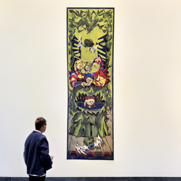 Lucien Coutaud La Chiromancie tapisserie 1946 numéro d’atelier 9581