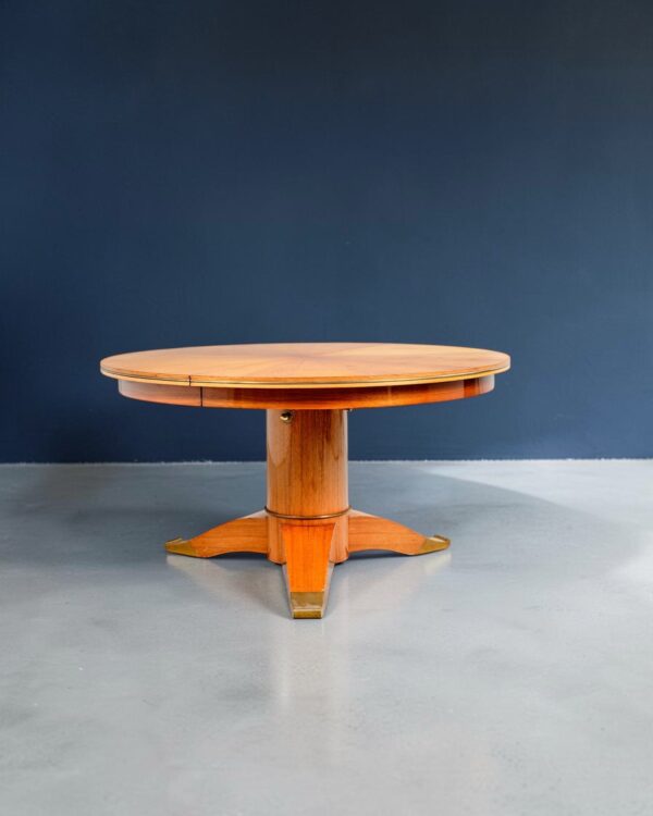 Table basse transformable en acajou, 1956