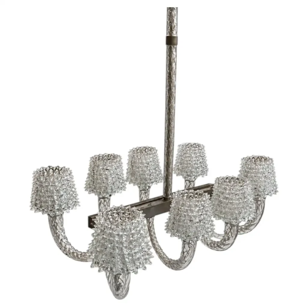 Lustre en verre de Murano « Rostrato », Barovier & Toso