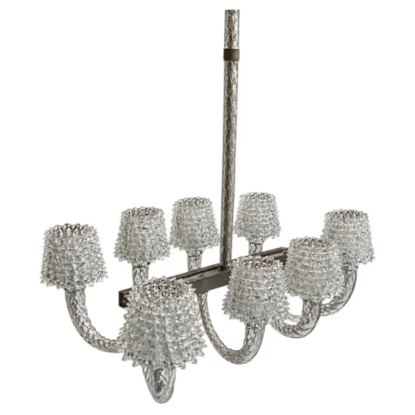 Lustre en verre de Murano « Rostrato », Barovier & Toso
