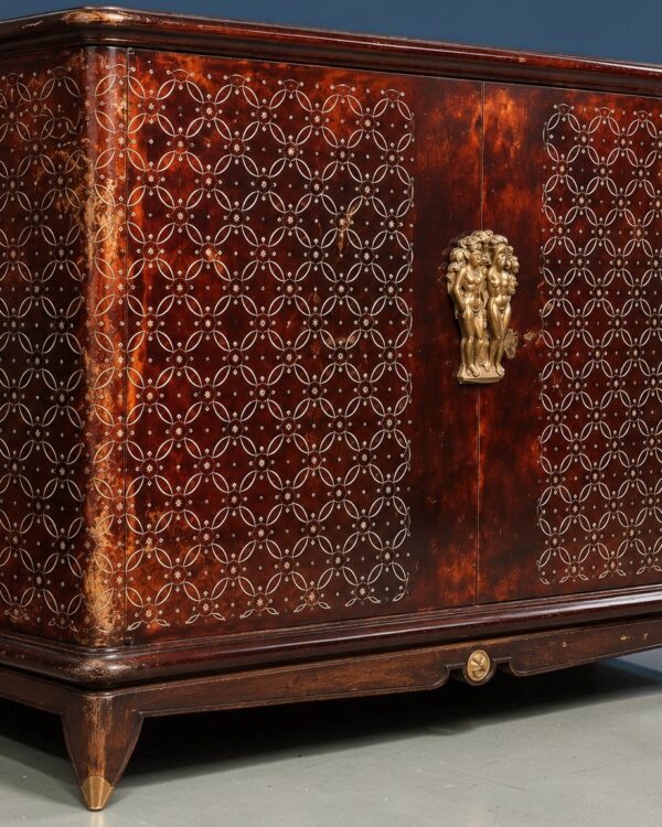 Armoire Art déco, Maurice Jallot (1900-1971) et Léon Drivier (1878-1951), vers 1948, vue 3