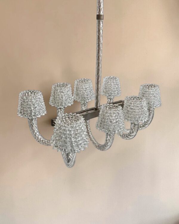 Lustre en verre de Murano « Rostrato », Barovier & Toso