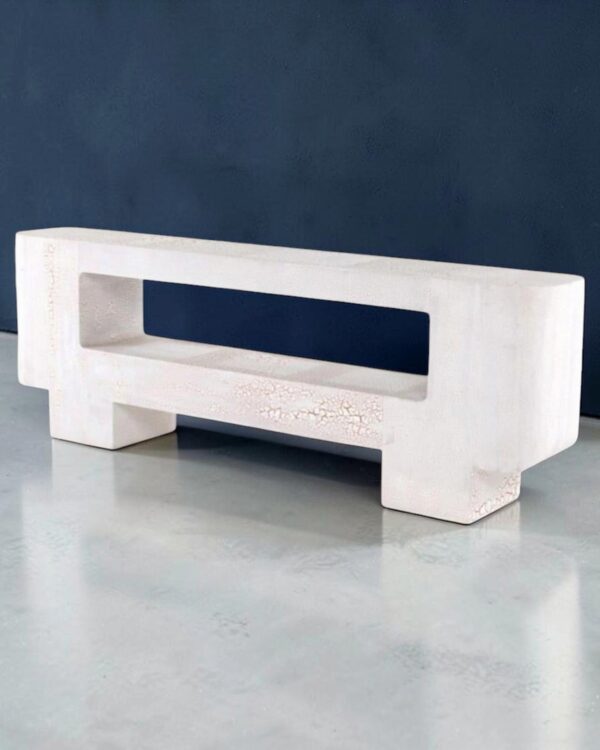 Console « Archh » en bois patiné, Charles Tassin (né en 1959) et Maylis Tassin (née en 1970) pour la Galerie MAY, modèle créé en 2020
