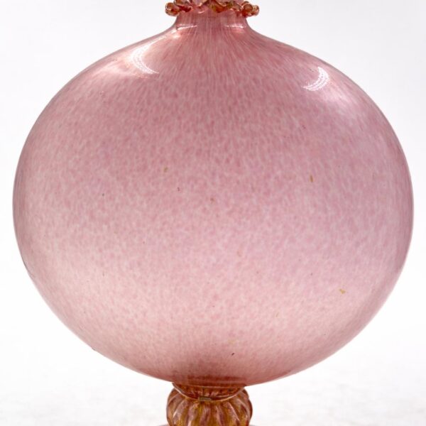 Paire de vases « Soffiati » modèle 5093, Vittorio Zecchin (1878-1947) pour Venini, vers 1921, vue 5