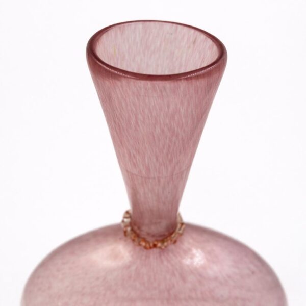 Paire de vases « Soffiati » modèle 5093, Vittorio Zecchin (1878-1947) pour Venini, vers 1921, vue 6