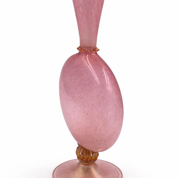 Paire de vases « Soffiati » modèle 5093, Vittorio Zecchin (1878-1947) pour Venini, vers 1921, vue 7