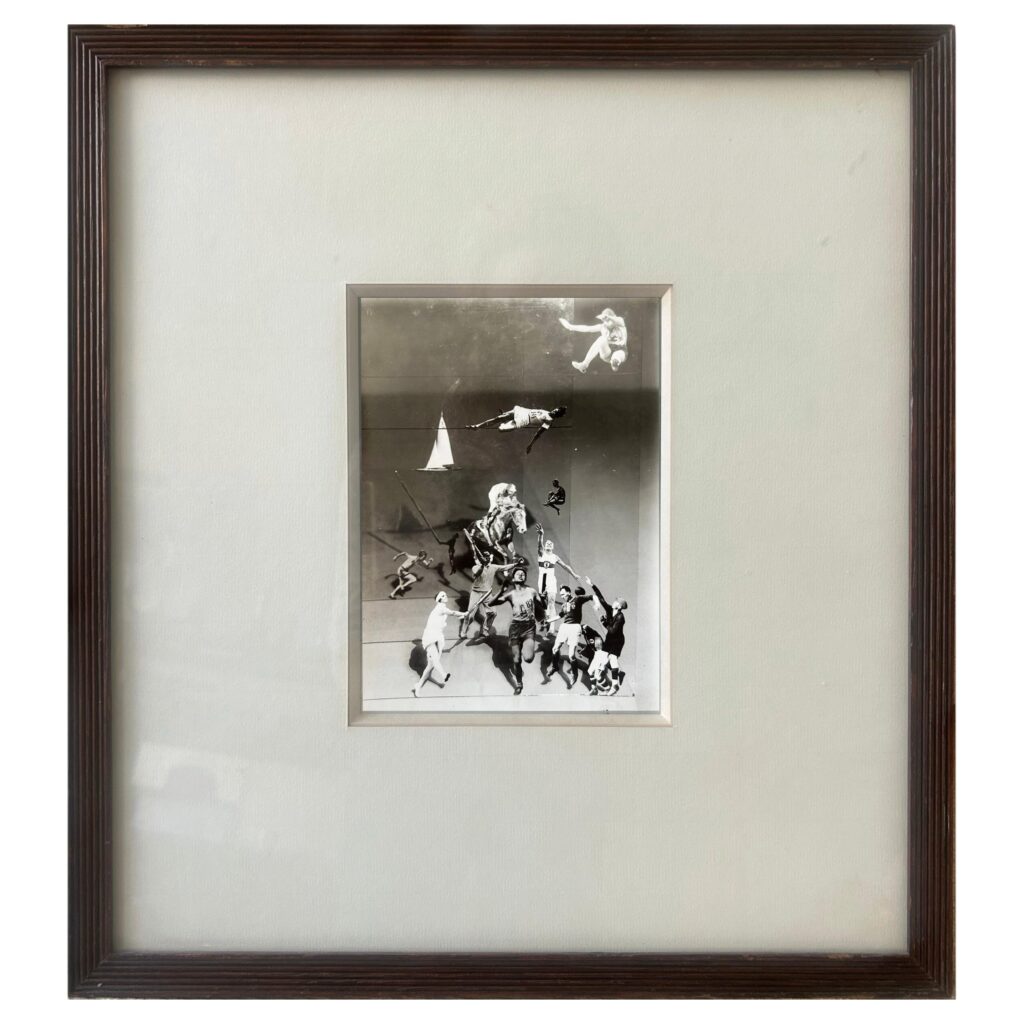 « Topsport », épreuve gélatino-argentique, Piet Zwart (1885-1977), années 1930